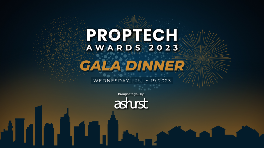 2023 Proptech Awards Gala Dinner Tickets Now on Sale